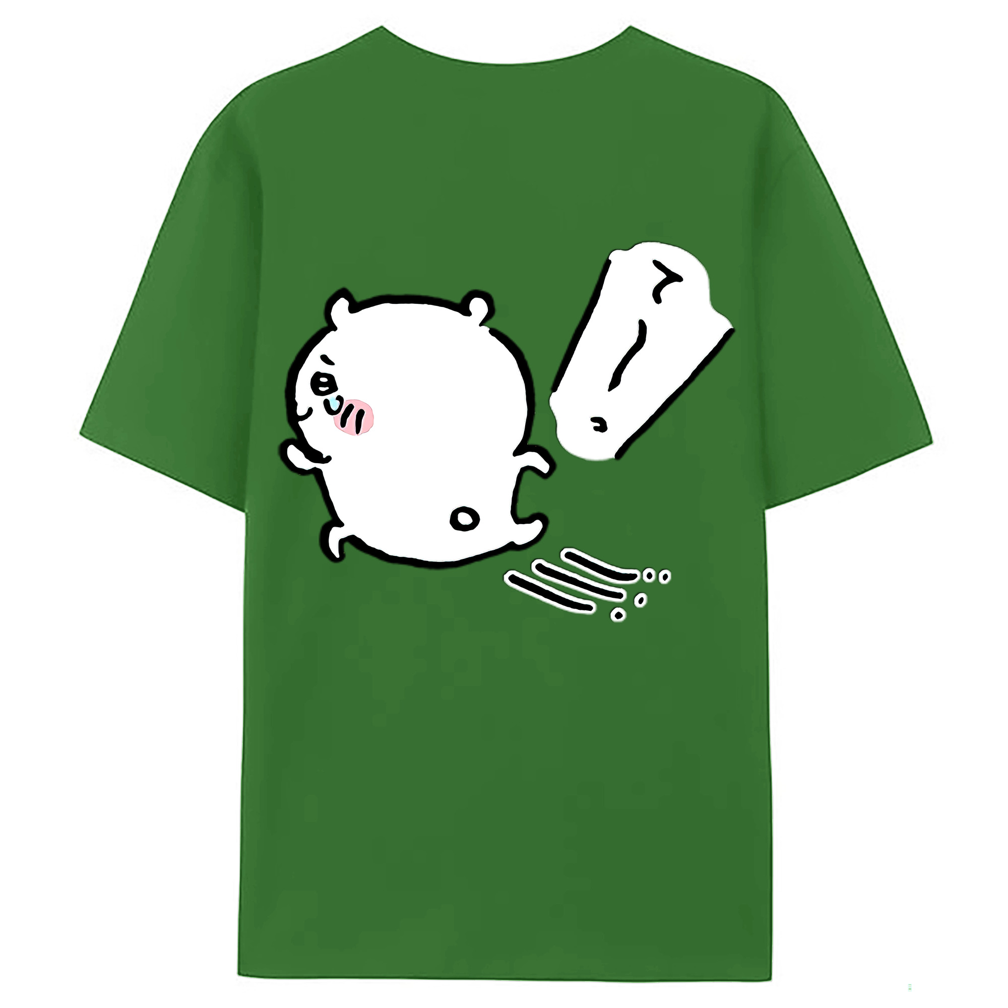 （画像用） ちいかわ ちいかわ Chii-kawa chiikawa レディース半袖Tシャツ(バックプリント)